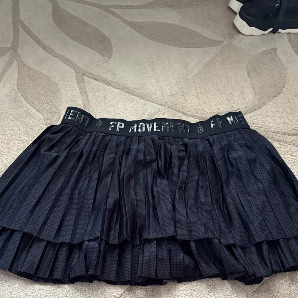 FP Movement by Free People Black Mini Skirt